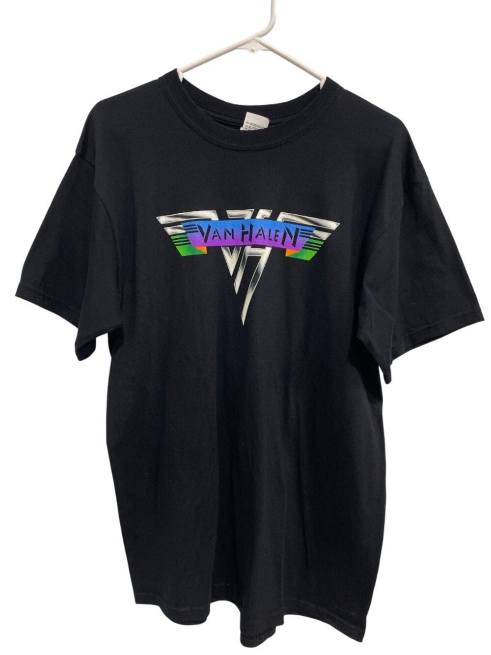 Van Halen Graphic T-Shirt Large World Tour 2007-08 Anvil Short Sleeve Glam Metal